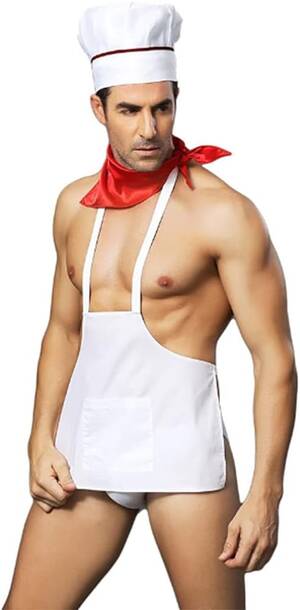 Male Costume Porn - Amazon.com: Porn Men Underwear Sexy Outfits Lingerie Set Chef Cosplay  (Size:One Size) : Clothing, Shoes & Jewelry