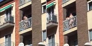 Balcony Sex - 