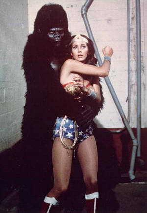 Gorilla And Girl Porn - This further added to the problem, by having it look like the tiny face  gorilla was wearing a Russian fur hat.