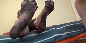 messy foot worship - Dirty slave - Tnaflix.com