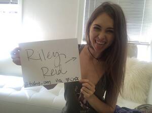 First Time Anal Softcore - Riley Reid Discusses Her First Anal Sex In Reddit's AMA