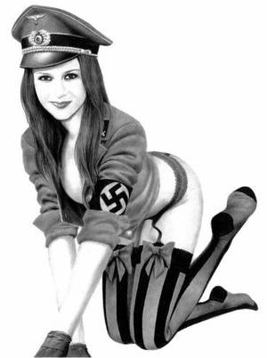 Nazi Pin Up Porn - Myself by my request by ComtesseOlaf
