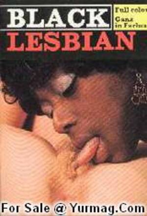 1980 Vintage Black Lesbian Porn - BLACK LESBIAN - Color Climax Retro Lesbian XXX Porn Magazine