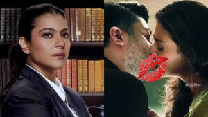 india kajol xxx - Kajol Kissing Video: Kajol breaks her no-kissing policy in 'The Trial';  co-actor Alyy Khan's old video revealing there was no embarrassment while  filming the scene goes viral | Hindi Movie News -