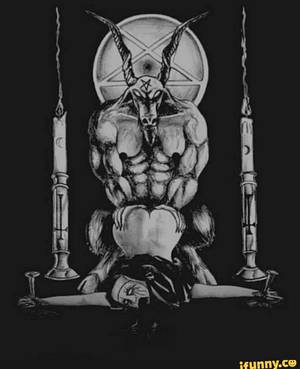 Gothic Fantasy Art Porn - Satanic art