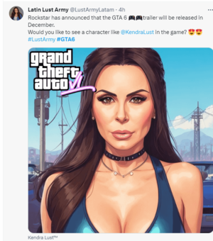 Gta Porn - Even Pornstars are hyped about GTA VI LMAO : r/GTA