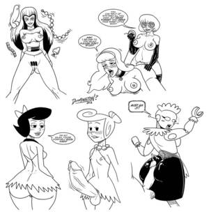 Betty And Wilma Flintstone Porn - Wilma Flintstone and Daphne Blake Intersex Futa On Female Dat Ass < Your  Cartoon Porn