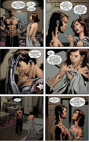 black widow sexy - Sexy Winter Soldier (and Black Widow!)