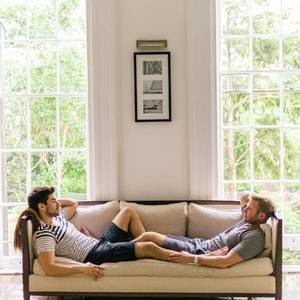 Barefoot Gay Lovers - late morning chill time with your lover, right before breakfast. is it not  the best thing ever? âœ¨ðŸ›‹ here is + these two were a dream to work with.