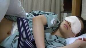 asian sleep - Sleeping Asian girls get felt up by nasty pervert - Porn300.com