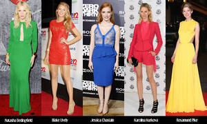 lucy liu upskirt maria sharapova - Frills and Thrills: Looks of the Week - 15/12/12