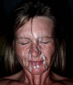 gilf facial cumshots - Sticky Facials - MILF cumshot (1) Porn Pic - EPORNER