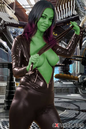 Gamora Porn - Gamora Nude Porn Fakes | CXFAKES