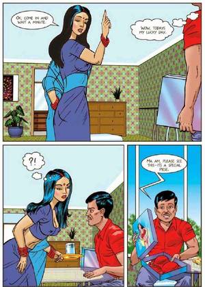 Comic Book Fucking - Savitha Bhabhi fucking hard by Bra Salesman - Part 1 - Sex Comics in  English Pls