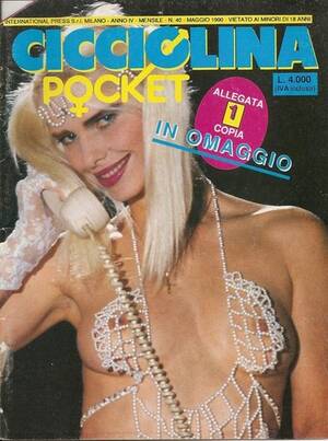 Italian Retro Porn Magazines - Cicciolina Pocket magazine Archives - Adult Magazines Download
