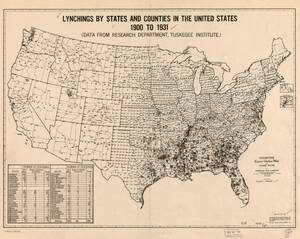 Emma Frain Porn - Lynchings by states and counties in the United States, 1900-1931  (1501x1198) : r/MapPorn