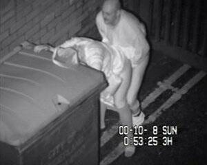 camera alley sex - Security cam sex scenes from a dark alley | voyeurstyle.com