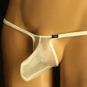 Gay Underwear Sex - Sexy Men's Lingerie Mesh Elephant Nose Thong Briefs Porn Panties Micro  Bikini Open Butt G String Gay Sex Underwear T Back Thongs - AliExpress