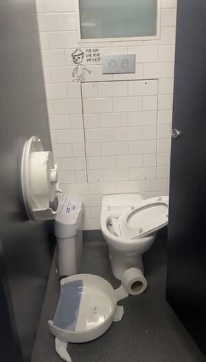 amateur fucked at school - Girls at my highschool thought trashing the bathrooms was a good idea.. now  no one can leave class unless absolutely necessary : r/mildlyinfuriating