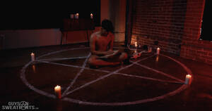 Gay Satanic Sex - Satanic Ritual Leads To Hot Bareback Fuckfest With The Devil At  GuysInSweatpants | STR8UPGAYPORN