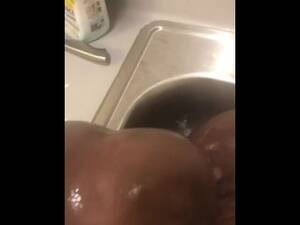 black girl soapy handjob - Ebony Soapy Handjob Porn Videos - fuqqt.com