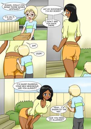 Neighbour Porn Comic - New Neighbours: Shawn and Namri Porn comic, Rule 34 comic, Cartoon porn  comic - GOLDENCOMICS