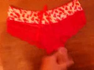 cum covered panties storiea - Red Panties Covered With Cum