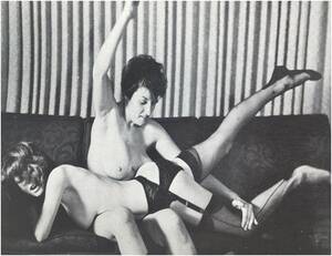 lesbian spanking black and white - Lesbian OTK Spankings For Darlene - Spanking Blog