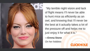 Emma Stone Shower Porn - Emma Stone Archives - Page 2 of 3 - ClickHole