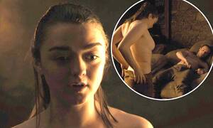 Maisie Williams Porn - Game Of Thrones star Maisie Williams admits she thought Arya's sex scene  'was a prank' | Daily Mail Online