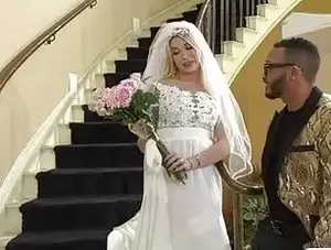 Black Wedding - Shemale bride analed by black wedding planner - Tranny.one