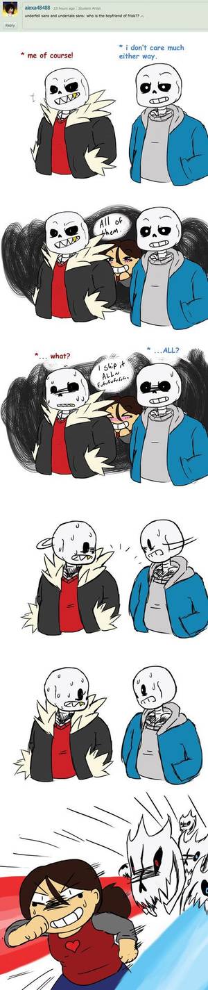 Nerd Porn Undertale - Another AUUnderfell Ask #5 by ParodyPunk on DeviantArt | Nerd porn |  Pinterest | deviantART, Frisk and Undertale comic