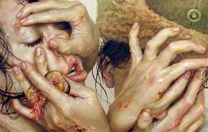 Grotesque Porn - Grotesque food porn from the distubed mind of Monica Cook