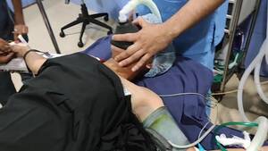 Medical Anesthesia Mask Fetish Porn - Girl under anesthesia mask - ThisVid.com