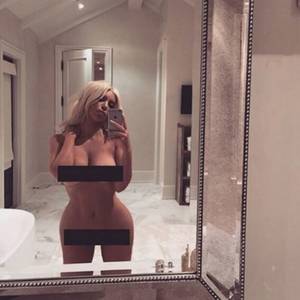 Champagne Kim Kardashian Porn Captions - As Kim Kardashian poses fully NAKED, here's six other times she completely  stripped off - Mirror Online
