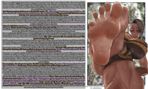 Fetish Lesbian Captions - Joining the Amazon Tribe [Dark-skin girl] [Smell fetish] [Sweat] [Foot  fetish] [Commision] [Musclegirl] [Lesbian] | Art: @kikimihukuri free hentai  porno, xxx comics, rule34 nude art at HentaiLib.net