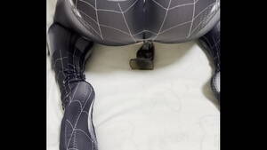 Alien Spider Costume - The spider Venom suit with my hole training - XVIDEOS.COM