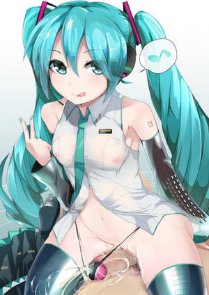 Hatsune Miku Porn - Sexy Miku been fucked in all of her pretty holes