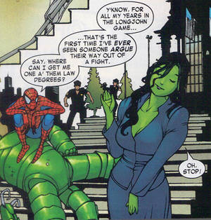 Funny Hulk Porn - Bobillo's She-Hulk (from She-Hulk vol 1. #3)