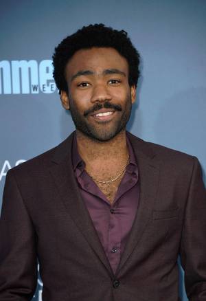 Donald Glover Porn - Donald Glover Looks Dapper In Burgundy At The Critics' Choice