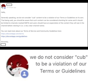 Cubs Shota Beach Story Porn - We do not consider cub to be a violation of our Terms or Guidelines\
