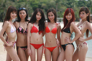 Asian Red Bikini Beach Porn - Was miles davis gay 2005 bikini models. Asian bikini babes on the beach ...