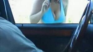 Girl Leans Out Car Window - car window' Search - XNXX.COM