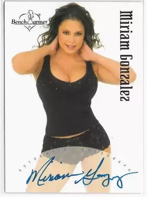 Miriam Gonzalez - MIRIAM GONZALEZ SIGNED 2003 Benchwarmer trading card #BT7 $14.99 - PicClick