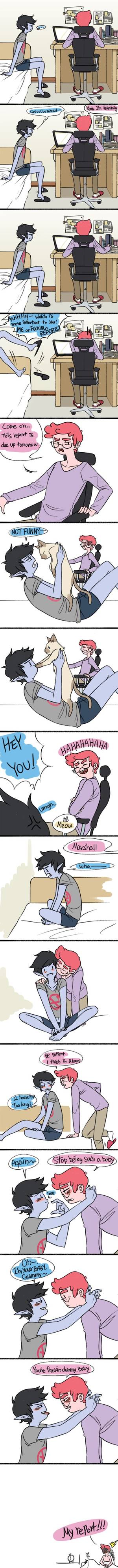 Marshall Lee Adventure Time Porn - OH MY GOD XD <<<I don't even ship it, but I agree with this comment. Prince  Gumball and Marshall Lee.