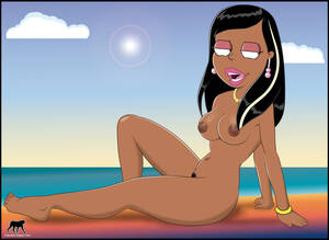Cleveland Show Roberta Tubbs Porn - Roberta Tubbs has no idea why someone would bring a swimsuit at the becah â€“ Cleveland  Show Hentai
