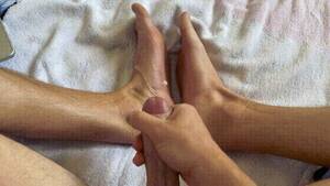 Big Male Feet Porn Cum - Cumming So Hard On My Big Feet Gay Porn Gif | Pornhub.com