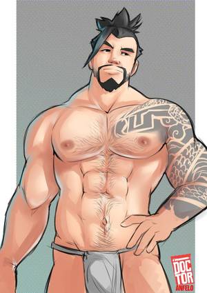 Cartoon Gay Porn Doctor - Thanks to Overwatch, we have a new bara icon :))