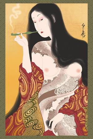 japanese art porno - shunga, erotic, erotic art, matti sandberg, senju, japanese porn,  pornography