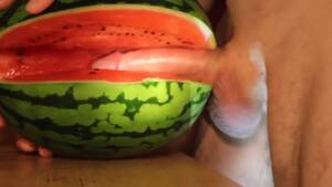 Fucking Fruit - fruit fuck and self swallow - the best comes after exploding - manporn.xxx